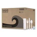 Boardwalk Fktnsmwpswh Fork/knife/napkin/pepper/salt/spoon Kit (250/CT) New. Fixed Price $30.42.