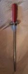 Chefs Kitchen Knife Sharpening Steel Rod Plastic Handle Industrial GRADE-12 Inch. Fixed Price $9.50.