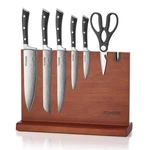 Kitchen Knife Set, Fohere Knives With Magnetic Holder And Sharpener.... Fixed Price $121.27.