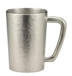 Osaka Naniwa Tinware Traditional Craft Sake Utensil Mug Straight 17-1-1. Fixed Price $282.14.
