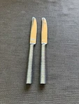 Lenox Wrap 18/10 Stainless Flatware Donna Karan 2 Dinner Knives Vietnam 9 1/8". Fixed Price $49.99.