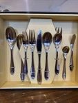 Cambridge Alacarte 45PC Flatware Set Stainless Silverware Service For 8. Fixed Price $59.00.