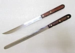 Vintage Case Xx Stainless Knives (1) Cap 242-9 1/2" Bread 116-8". Fixed Price $30.00.