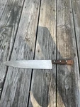 Vtg Dexter 12" Chef Knife 45A12H High Carbon Steel Professional Quality. Fixed Price $54.99.