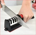4-STAGE Kitchen Knife Sharpener Manual Handheld Sharpening Tool. Fixed Price $5.49.