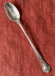 Gorham Chantilly, Ice Tea Spoon, 7 5/8", Sterling, 1895, Lion-anchr-g Mono. Fixed Price $69.00.