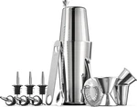 Expert 14-PIECE Cocktail Shaker Set Stainless Steel Bartender Kit New. Fixed Price $19.99.