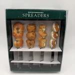Boston Warehouse Breakfast Baked Goods Themed Stainless Food Spreaders Set Of 4. Fixed Price $15.00.
