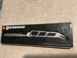 Swissmar Semi Soft Cheese Knife Stainless Steel SK8034SS. Fixed Price $8.99.