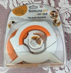 Samurai 360 The Knife That Rolls Kitchen Tool Circular Steel Blade As Seen On Tv. Fixed Price $10.50.