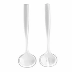 Guzzini Grace Salad Servers Transparent (set Of 2 Pieces). Fixed Price $26.00.