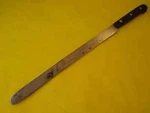August Kullenberg 10 Inch Round Nose Carbon Steel Flexible Slicer Knife. Fixed Price $86.95.