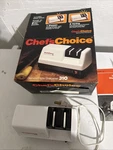 Chefs Choice Diamond Hone 310 Electric Knife Sharpener 3-STAGE. Fixed Price $24.99.
