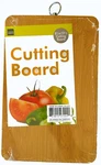 Kole Imports Rectangle Wood Cutting Board With Hanging Loop Hook, 8.5 X 13.4". Fixed Price $9.97.