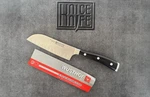 Wusthof Ikon Blackwood 5 Santoku Knife 4972/14CM - New. Fixed Price $209.99.