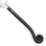 Pottery Barn Blackened Fiddlehead Stainless Oxidized Open Coil Choice Flatware. Fixed Price $89.89.