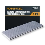 Powertec Diamond Sharpening Stone, 600/1000, Silver. Fixed Price $37.93.