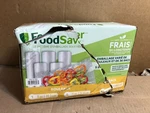 Foodsaver Vacuum Sealer 5 Rolls & 36 Quart Bags Variety Pack Preservation. Fixed Price $29.99.