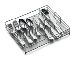 International Silver Forte 45-PIECE Flatware Set With Wire Caddy Service 8. Fixed Price $44.99.
