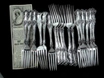 Vintage Grape 1847 Rogers Dinner Fork Nouveau C. 1904 Price Per Pc. Fixed Price $10.25.