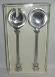 Nib Pottery Barn Chancellor Servers Set Salad Spoon Silver Serving. Fixed Price $18.39.