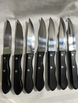 New 7 Pcs Durable Stainless Steak Knives Set Cambridge Silversmiths Kitchen. Fixed Price $18.99.
