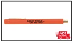 Klein Tools 3-3/4 In. Pocket-sized Knife Sharpener Handle High Visibility Orange. Fixed Price $34.00.