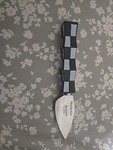 Msc Mainstreet Collection Cheese Knive Black White Handle Good Condition. Fixed Price $10.52.