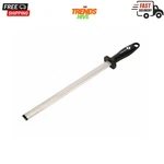 Kota Japan 12 In. Diamond Carbon Steel Professional Knife Sharpener Rod. Fixed Price $28.99.