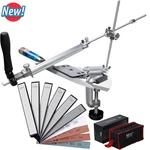 360 Flip Knife Sharpener System W/ Sharpening Stones For Kitchen Home Chef. Fixed Price $92.55.