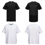 Portwest Chef Coolchecker T-shirt (PW9) Short Sleeve Plain Casual Professional. Fixed Price $44.20.