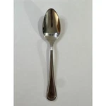 Oneida Rim Ii Stainless Steel 8.25" Serving Spoon Flatware 18/0. Fixed Price $12.00.