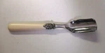 Napoleon Italy Ivory Plastic Handle Butter Cheese Spreader 18/10 Reproduction. Fixed Price $13.90.