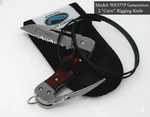 Myerchin WF377P Gen 2 Crew Marine Knife Marlin Spike Wood German Ss Folding New. Fixed Price $71.95.