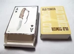 New, Open Package Schrade Old Timer Knife Playing Cards Bti Tools. Fixed Price $9.49.