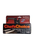 Vintage 1993 Chef's Choice Manual Diamond Hone Knife Sharpener 2 Stage 440 Nib. Fixed Price $27.99.