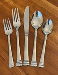Cambridge Codie Glossy Stainless Flatware Choice. Fixed Price $5.00.
