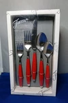 Fiestaware Scarlet Flatware Silverware Dinner 5 Piece Set. Fixed Price $54.49.