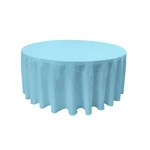 La Linen Polyester Poplin Washable Round Tablecloth, Stain And Wrinkle Resist.... Fixed Price $27.15.