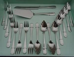 18PC Hampton Forge Lexington Mirror Hostess Dessert Flatware Set Stainless *new. Fixed Price $26.99.