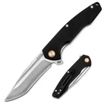 Pocket Knife - 3.27" Damascus Steel Edc With G10 Handle, Tactical Foldi.... Fixed Price $74.94.