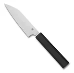 Spyderco Petty Paring Kitchen Knife Cts BD1N Stainless Steel Black - K15PBK. Fixed Price $81.00.
