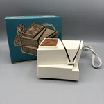 Vintage Carvel Hall Knife & Scissors Sharpener Works W/ Box. Stock No 7714. Fixed Price $12.99.