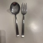 Vintage Wallace Julienne Serving Fork And Spoon 18/8 Stainless 2 Pc. Fixed Price $29.99.
