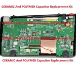 Sega Nomad Ceramic And Radial Polymer Aluminum Solid Capacitor Replacement Kit. Fixed Price $19.99.