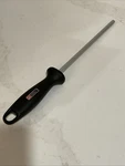 J Henckels Zwilling Edge Maintenance 9 Knife Sharpening Steel Honing Rod. Fixed Price $14.99.