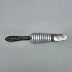 Silver Plated Cake Pie Slice Server Stainless Blade Ornate Handle Kitchen Tool. Fixed Price $8.62.