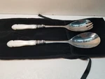 Southern Living At Home Camden Collection Salad Server Fork Spork Spoon Pearl. Fixed Price $29.99.