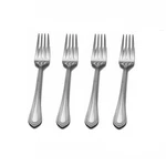 Mikasa Regent Bead 18/10 Stainless Steel Salad Fork (set Of Four). Fixed Price $29.99.