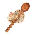 Mud Pie Home Turkey Shaped Kitchen Cooking Wood Spoon Rest Set. Fixed Price $24.63.